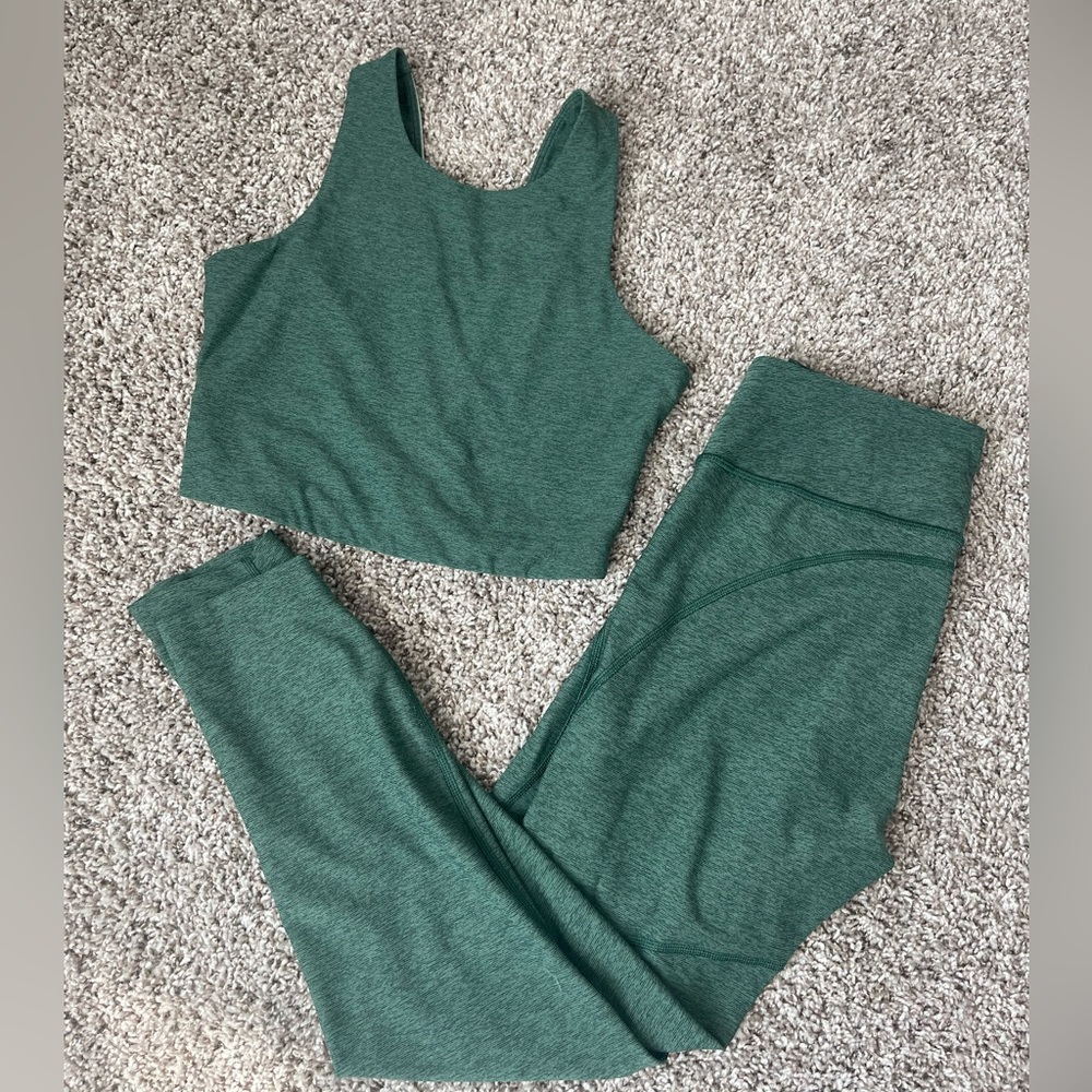 Outdoor Voices Green Leggings